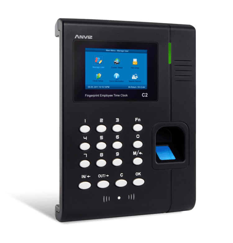 BioMatrix AI Face & Fingerprint Attendance Terminal